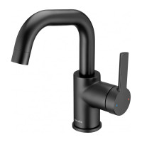 Смеситель для раковины Swedbe 1011B Diana высокий, однорычажный, черный матовый 1011B, EAN 7350078204699