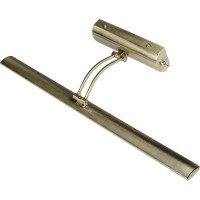 Светодиодный светильник Uniel для подсветки картин и зеркал ULT-F34-7W/4000K IP20 ANTIQUE BRASS UL-00006904