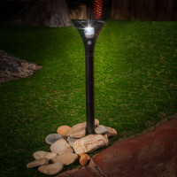 Садовый светильник на солнечной батарее Uniel, с датчиком движения, 1 светодиод. Белый свет. 1*3,7V UL-00009372