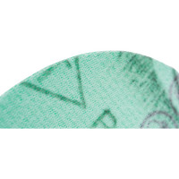 Круг шлифовальный на липучке - зелёный 125 мм, 5 шт, P1500 FASTER TOOLS 8552