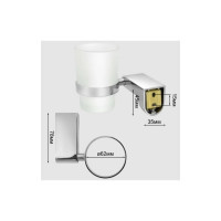 Полка решетчатая для полотенец Solinne Mirror хром B-82718 2552.371