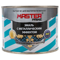 Эмаль с металлическим эффектом Master Prime черный (0.4 л) 4300007159