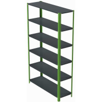 Стеллаж ООО Металекс Metalex AIR 2000x1200x600 6 полок SMAVI201260