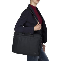 Сумка для ноутбука 15.6" и документов RIVACASE Laptop bag black 8335