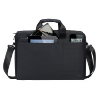 Сумка для ноутбука 15.6" и документов RIVACASE Laptop bag black 8335