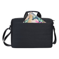 Сумка для ноутбука 15.6" и документов RIVACASE Laptop bag black 8335