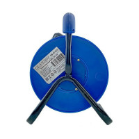 Силовой удлинитель на катушке GLANZEN 4 гнезда 30 м ПВС 3x1,5 IP44 EB-30-020 00-00006734