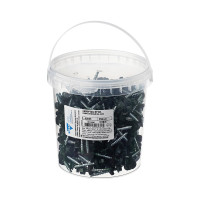 Саморез КР со сверлом 4,8x35 мм RAL-6005 темно-зеленый, 250 шт в ведре Zitar 127874