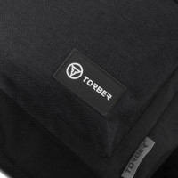 Рюкзак Torber GRAFFI, черный, полиэстер меланж, 46x29x18 см T8083-BLK