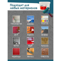 Резиновая краска Доминар зеленая, 3 кг T13689