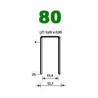 Скобозабивной обивочный пневмоинструмент MEITE 8016B (L6-16, d0.95x0.65 -21Ga, H 12.8 мм), шт GBA33B00303