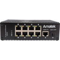 Промышленный коммутатор Amatek AN-SX10P8A на 10 портов 7000657