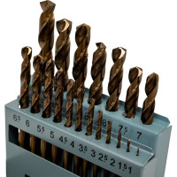 Набор сверл №80 Р6М5К5 19 шт Волжский Инструмент 5503096