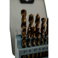 Набор сверл №80 Р6М5К5 19 шт Волжский Инструмент 5503096