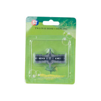 Муфта коннектор-коннектор 5804/SM-M5804 пластиковая SanTrade 2589