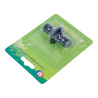 Муфта коннектор-коннектор 5804/SM-M5804 пластиковая SanTrade 2589