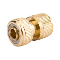 Коннектор SM-HQC0404 1/2" с аквастопом латунный ST SanTrade 0142