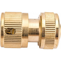 Коннектор SM-HQC0404 1/2" с аквастопом латунный ST SanTrade 0142