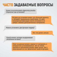 Резьбовые вставки WIEDERKRAFT M3x0,5, 2,5d, 10 предметов WDK-IN03052