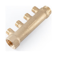 Коллектор латунный PROFACTOR в/н 1" х 4 вых 1/2" нар PF MF 263.4