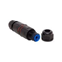 Кабельный коннектор EKF I-образный (СМК 3PIN) IP68 FreeTools PROxima cct2-smk3