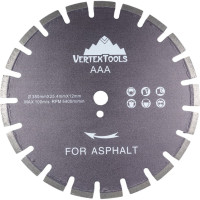 Диск алмазный по асфальту 350 мм vertextools 05-4541