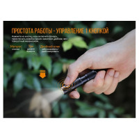 Фонарь Fenix E05R зеленый e05rgr