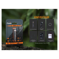 Фонарь Fenix E05R зеленый e05rgr