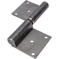 Гаражная петля на площадке Левша 140x20x47 под крепеж, правая У1-9200.Wп