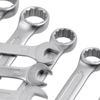 Набор комбинированных ключей AV Steel 6-24мм 16 предметов, в сумке AV-031216