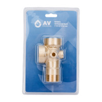 Пятиходовой штуцер AV Engineering 1"x1/4"х90 мм AVE194503