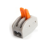 Строительно-монтажная 2-проводная клемма STEKKER 0,5-6 мм2, LD222-612 39866