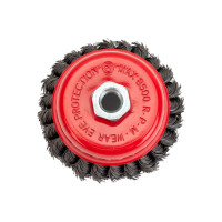 Щетка корщетка чашка YIDA 100 мм, М14, жесткая проволока TORGWIN T388917