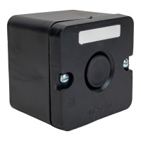 Кнопочный пост ПКЕ TDM ELECTRIC 212-1 У3, черная кнопка, IP40 SQ0742-0019