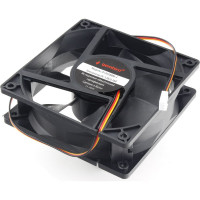 Вентилятор Gembird 120x120x38, подшипник, 3 pin, провод 40 см, D12038BM-3