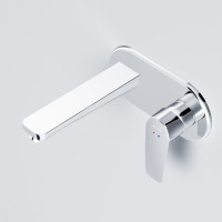 Смеситель для умывальника AM.PM Gem монтируемый в стену, хром F90A72200