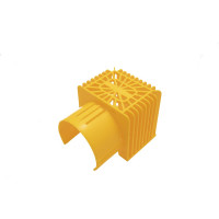 Кровельная воронка Татполимер ТП-68 L-1500 мм с листвоуловителем ТП-68/15 51548