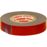 Монтажная сверхсильная клейкая двусторонняя лента Vintanet VN1146, цвет черный, 12 мм х 1,5 м VN11461215