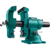 Слесарные тиски KRAFTOOL 3D-Steel 150 мм 32704-150