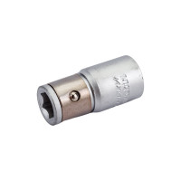 Держатель бит 1/4", фиксатор шар Дело Техники 609500