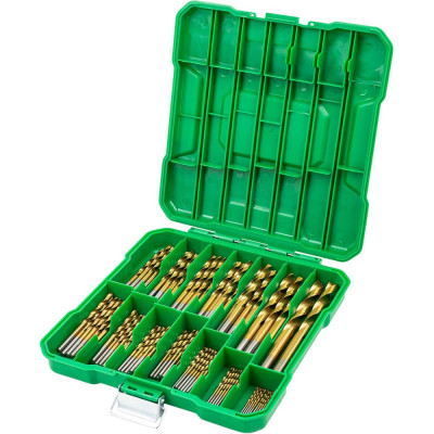 Набор сверел по металлу в кейсе HSS 92 шт ROCKFORCE RF-924U92(49385)