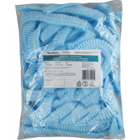 Шапочка ЧИСТОВЬЕ Шарлотта голубая, 50 шт, спанбонд, 15 г/м2 630232