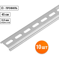 DIN-рейка (45см) оцинкованная TDM ELECTRIC SQ0804-0014