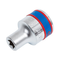 Головка торцевая TORX Е-стандарт 1/2", E10, L = 37 мм KING TONY 437510M