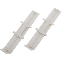 Соединитель для плинтуса DECONIKA (85 мм; 255 Ясень бьянко; 2 шт.) Д-П85-С-Ф2 255 ЯСН БНК