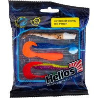 Набор приманок Helios HS-PBP2-SET2 Крупный окунь, 5шт, SET#2 311035