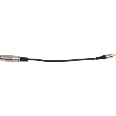 Переход XLR гнездо - RCA штекер Pro Legend позолоченные контакты с кабелем 0.3м, PL2287