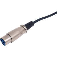 Переход XLR гнездо - RCA штекер Pro Legend позолоченные контакты с кабелем 0.3м, PL2287