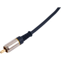 Переход XLR гнездо - RCA штекер Pro Legend позолоченные контакты с кабелем 0.3м, PL2287