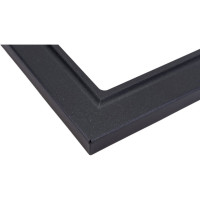 1-местная рамка IEK Brite ip44 ру-1-брч-44 черный BR-M12-44-K02